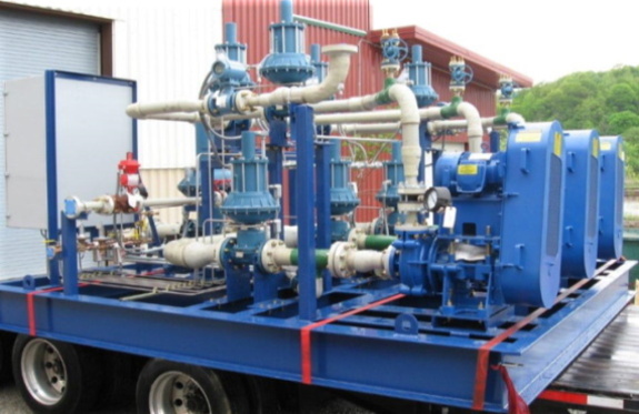 Comprehensive solutions include custom pump skids