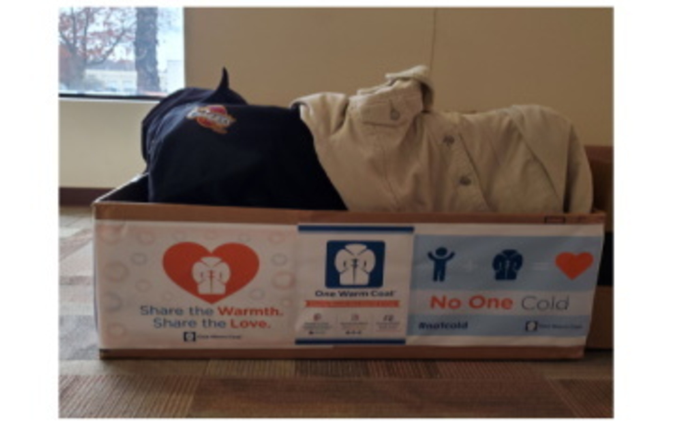 Coat Drive for One warm Coat