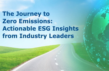 The Journey to Zero Emissions - ESG Webinar