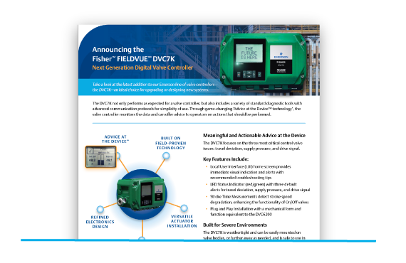 Fisher™ FIELDVUE™ DVC7K Flyer